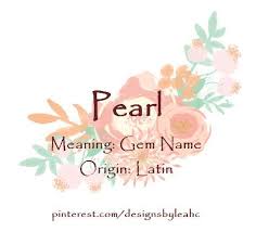 Aby Girl Name Pearl Meaning Pearl Gem Name Origin Latin Baby Girl Names Modern Baby Names Name Inspiration