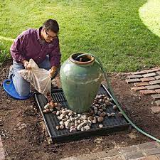 Learn How To Make This Amazing Garden Fountain Fountains Backyard Diy Outdoor Fountain Water Features In The Garden