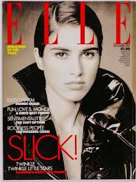 ELLE MAGAZINE josette simon GEORGE MICHAEL sylvie guillem NAOMI CAMPBE