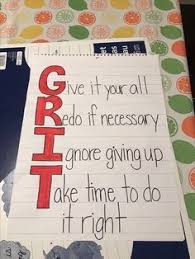 Grit Anchor Chart Occupation Escuela Educacion