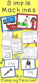 Simple Machines Flip Book Anchor Charts Matching Cards Simple Machines Flip Book Activities Flip Book