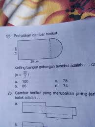 11 d pekarangan pak hadi berbentuk persegi panjang dengan panjang 5 meter dan tiang pancang yang dibutuhkan sebanyak. Keliling Bangun Gabungan Tersebut Adalah Brainly Co Id