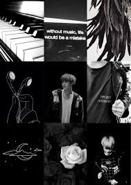 Wallpaper dark aesthetic artist bts wallpaper bts chibi chibi black wallpaper suga fan art. Bts Moodboards Black Suga Yoongi Aesthetic Wallpaper Version