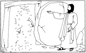 This miracles of jesus coloring page shows a depiction of the story of raising of lazarus from the dead. La Resurrection De Lazare Adapte De Http Www Grassroots Com Au Studybooks Setfree Kidsle Sunday School Coloring Pages Sunday School Activities Bible For Kids