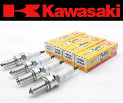 details about set of 4 ngk cr8ek spark plug kawasaki see fitment chart 92070 1158