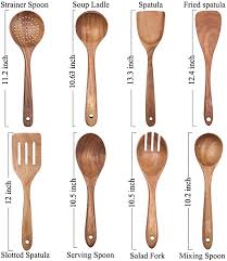 Amazon Com Wooden Spoons For Cooking Nonstick Kitchen Utensil Set Wooden Spoons Cooking Utensi Wooden Cooking Utensils Wooden Spoons Wooden Kitchen Utensils