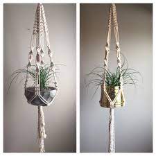 Join all four straps in this manner. Super Easy Diy Macrame Plant Hanger Indoor Plant Care