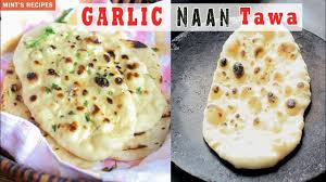 Garlic Naan On Tawa How To Make Naan At Home Naan Without Tandoor Youtube