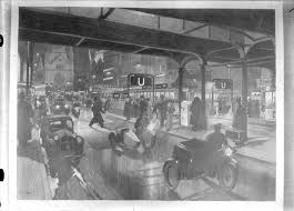 1937 Am Bahnhof Zoo Nachts Gemaelde Auf Der Bvg Ausstellung 1937 Bilder Bahnhof S Bahn