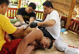 Getting these tattoos are considered to be a source of culture and heritage and the act of getting a tattoo for a young samoan man is a very big deal. Samoan Diaspora Ink Bonds With Ancestors And Motherland The Japan Times