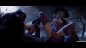 Witch Mercy and the Werewolf - Rekin3d