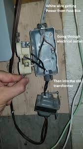 The most difficult part of repairing a doorbell is diagnosing the problem, so this guide offers some trouble shooting advice along with tips to fixing each problem. Doorbell Transformer Wiring To An Electrical Outlet Home Improvement Stack Exchange