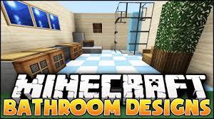 A bathroom design that comes with a blow dryer could be the best alternative to that idea. Awesome Minecraft Bathroom Accessories Idea