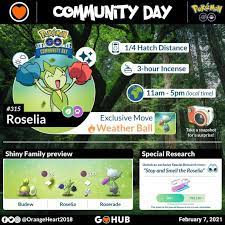 Seine blüten versprühen einen entspannenden duft, welcher auf lebewesen beruhigend wirkt und feinde. Roselia Community Day Pokemon Go Hub