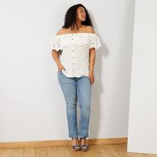 ➨ retrouvez la collection kiabi de jeans en grande taille tendance pour femme. Jean Regular En Denim Stretch Longueur 75 Cm Grande Taille Femme Triple Stone Kiabi 19 00