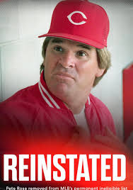 Words can't described how disgusted I am with Major League Baseball. They  waited for Pete Rose to die. They actually could have handled this well  over a decade ago but this was