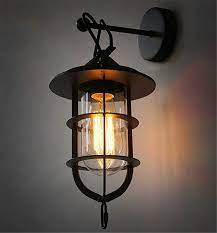 Amazon Com Tastyhome Wall Lamp Outdoor Wall Sconce Vintage Lighting Rustic Industrial Wall Light Wall Lights Bedroom Light Fixtures Industrial Wall Lamp