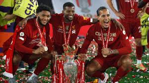 Liverpool will lift the premier league trophy on the famous kop stand at anfield after their final home game of the season against chelsea on july 22. Liverpool Premier League Champions Watch Liverpool Players Lift Premier League Trophy After Beating Chelsea 5 3 At Anfield Sports News