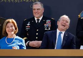 George W Bush is no laughing matter ...