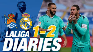 Experience of belonging to real madrid! Real Sociedad 1 2 Real Madrid Laliga Leaders New Ramos Record Youtube