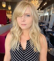 This icy blonde balayage look will make heads turn wherever you go! 18 Ideas Of Long Hair With Side Bangs For 2020 Styledope