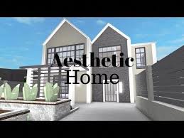 Black And White Modern House Bloxburg Roblox Welcome To Bloxburg Aesthetic Home Youtube Aesthetichomedecor Modern Family House House Blueprints Cool House Designs