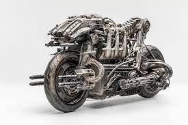 this ducati hypermotard designed for terminator salvation is actually rideable www designboom com ドゥカティ バイク 博物館