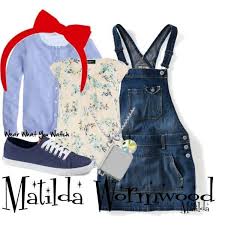 Matilda Supergirl Fantasy And Film Book Characters Dress Up Book Day Costumes Matilda Costume