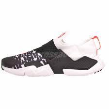 details about nike huarache extreme prt gs running kids youth shoes white black aq9046 100