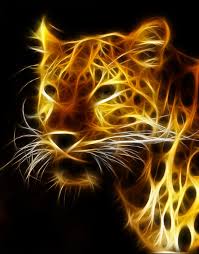 Fractal Leopard by Wade Aiken