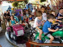 Kiddie Carousel Adventureland Amusement Park Long Island New York