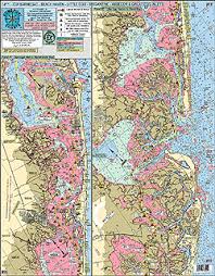 Details About Homeport Charts 11 Icw Barnegat To Great Egg Inlet New Jersey