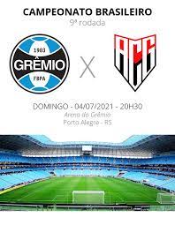 Atletico paranaense have lost none of their last 5 away matches. Gremio X Atletico Go Veja Onde Assistir Escalacoes Desfalques E Arbitragem Brasileirao Serie A Ge