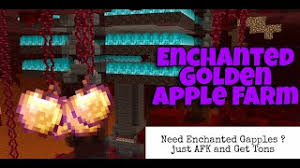 Keep in mind that if you eat it, the enchanted golden apple. Enchanted Golden Apple Farm Auto Duping Bedrock 1 16 Youtube