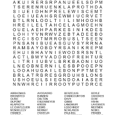 You can refine your query using operators. Famous Chemists Word Search