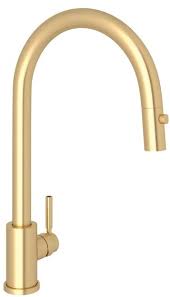 Rohl U4044seg2 16 Inch Perin And Rowe Holborn Single Handle Deck Mounted Pull Down Kitchen Faucet With Quick Connect Single Hole Metal Lever Handle Dual Spra Kitchen Faucet Faucet Rohl