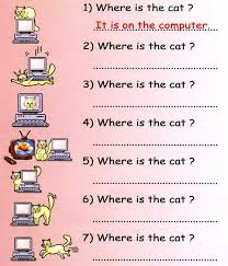 Prep Exerc 1 Jpg English Prepositions English Grammar For Kids English Worksheets For Kids
