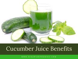 Cucumber juice is packed with nutrients and it encourages the proper functioning of your body. Benefits Of Cucumber Juice On Empty Stomach Nigerianfoodies Com