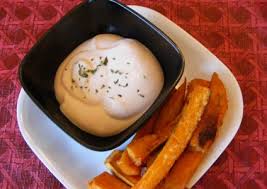 I used to use a sweet potato fries seasoning that has fancy things like whole fennel and coriander which i ground in big batches and kept in a mason jar. Bodybuilding Oven Baked Sweet Potato Fries With Greek Yogurt Dip Recipe
