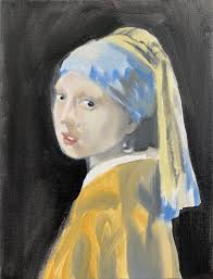 After Vermeer 6, by the artist Elise Dawson