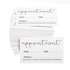 Rxbc2011 Appointment Reminder Cards Kraft Rustic Cards Pack Of 50 Paper Cards Card Stock