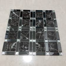 Check spelling or type a new query. Silver Metal Black White Glass Mosaic Tile Diy Cabinet Kitchen Backsplash Living Room Wallpaper Mosaic Tile Sd 001 Mosaic Making Aliexpress