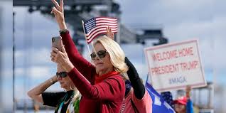 Trump gets warm Florida greeting from supporters after arriving from DC |  Fox News