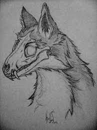 Usually it's a wolfish canine, but sometimes it's not , taking instead the shape of horses, cows, chickens, or even, yes, otters (alaska, holler!). Pin By Anto Velez On Foxes Scary Drawings Dark Art Drawings Scary Art