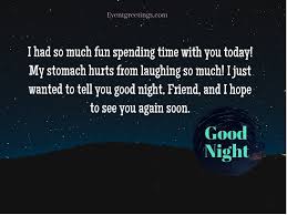 35 Good Night Friends Quotes And Messages Events Greetings