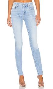 7 For All Mankind High Waist Skinny Jeans Shorts