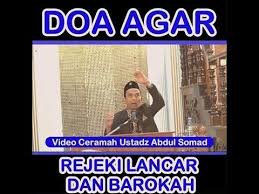 Ceramah Ustadz Doa Agar Rejeki Lancar Dan Barokah Youtube Doa