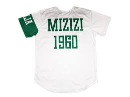Nigeria Baseball Jersey White Mizizi