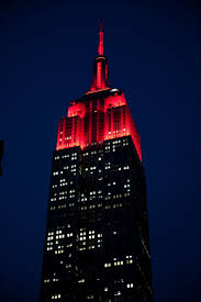 In Honor Of Rutgers University S 250th Anniversary On Thursday November 10 2016 The Empire State Building Wi Empire State Building Tower Light New York City