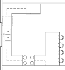 detailed all type kitchen floor plans